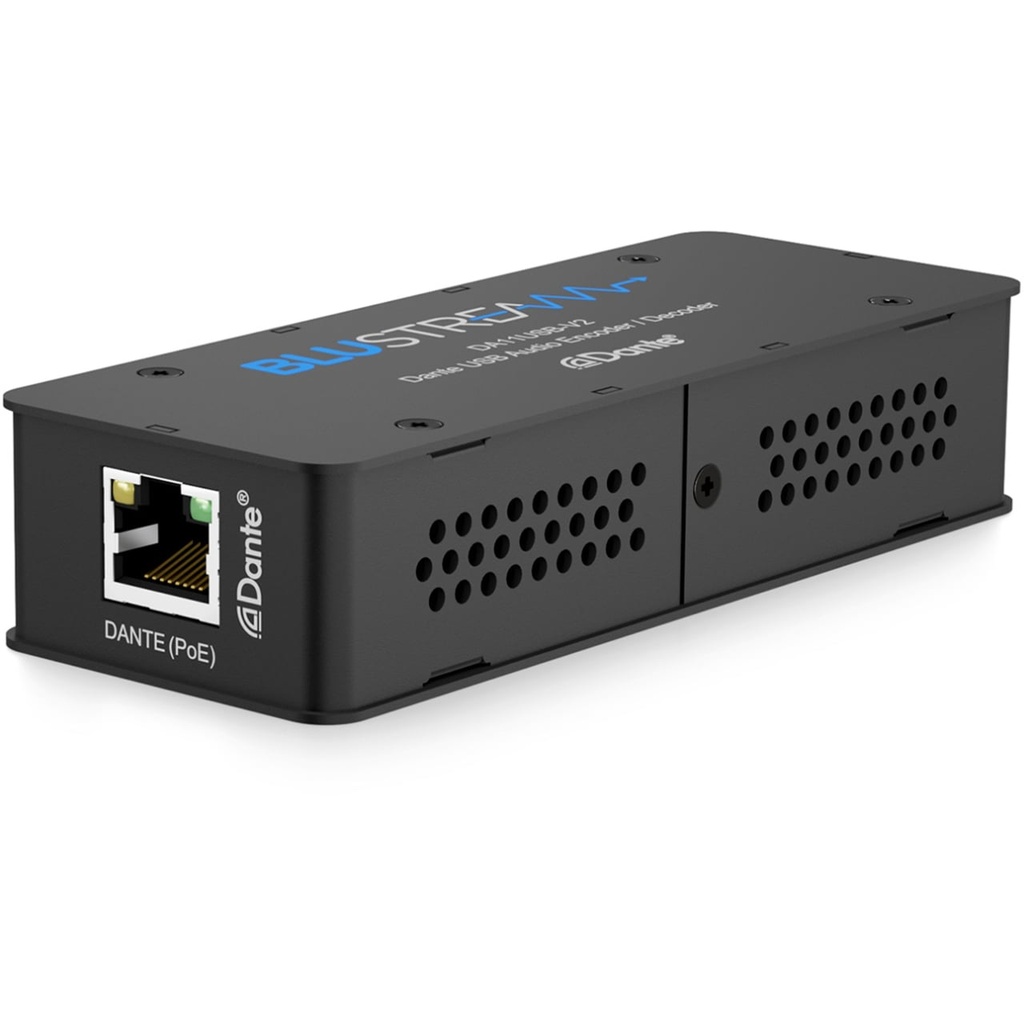 Blustream Usb To Dante Decoder/encoder; 2 Channel Mono And Stereo
