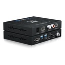 Blustream Down Mixing Dac 2-Way Splitter 4K - 1080P Downscaling 1 X 2 Hdmi Splitter