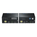 Blustream Hdbt Hdmi And Usb Extender Set 70m,USB 2.0,Bi-directional Ir, Bi-directional Poc, Hdcp 2.2