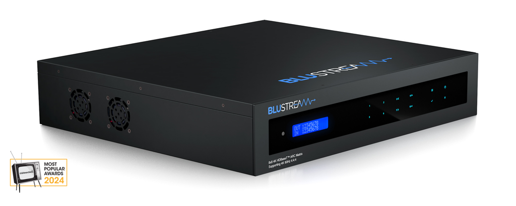 Blustream 8 X 8 Hdbt Csc Av Matrix W/ Smart Scale; 70M @ 1080P; 8 X Hdbt Out + 1x Hdmi