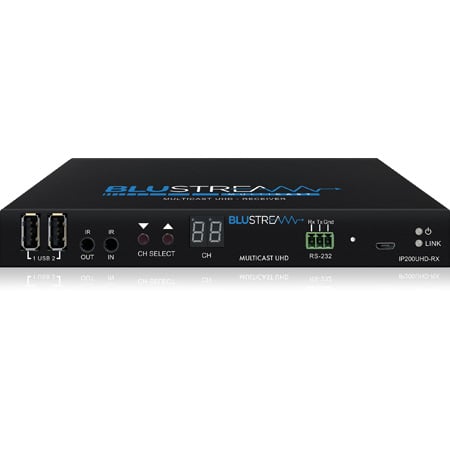 Blustream Multicast 4K Avoip Rx Receiver 4K Support