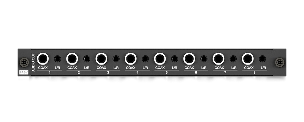 Blustream Pro 8 X Audio Breakout With Volume Control
