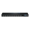 Blustream 4K Hdmi 2.0 Hdcp 2.2 Splitter 8-Way; Smart Scaling, Audio Breakout And Edid Management