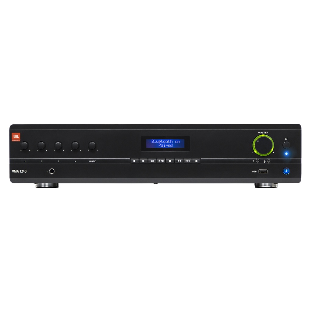 JBL VMA1240 5IN/1 Out 240W Bluetooth Mixer/amplifier