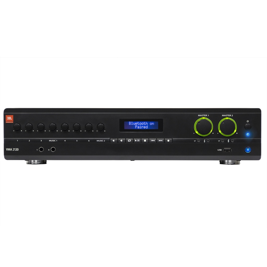 JBL VMA2120 8IN/2OUT 120W Bluetooth Mixer/amplifier