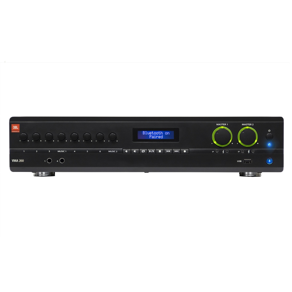 JBL VMA260 8IN/2OUT 60W Bluetooth Mixer/amplifier