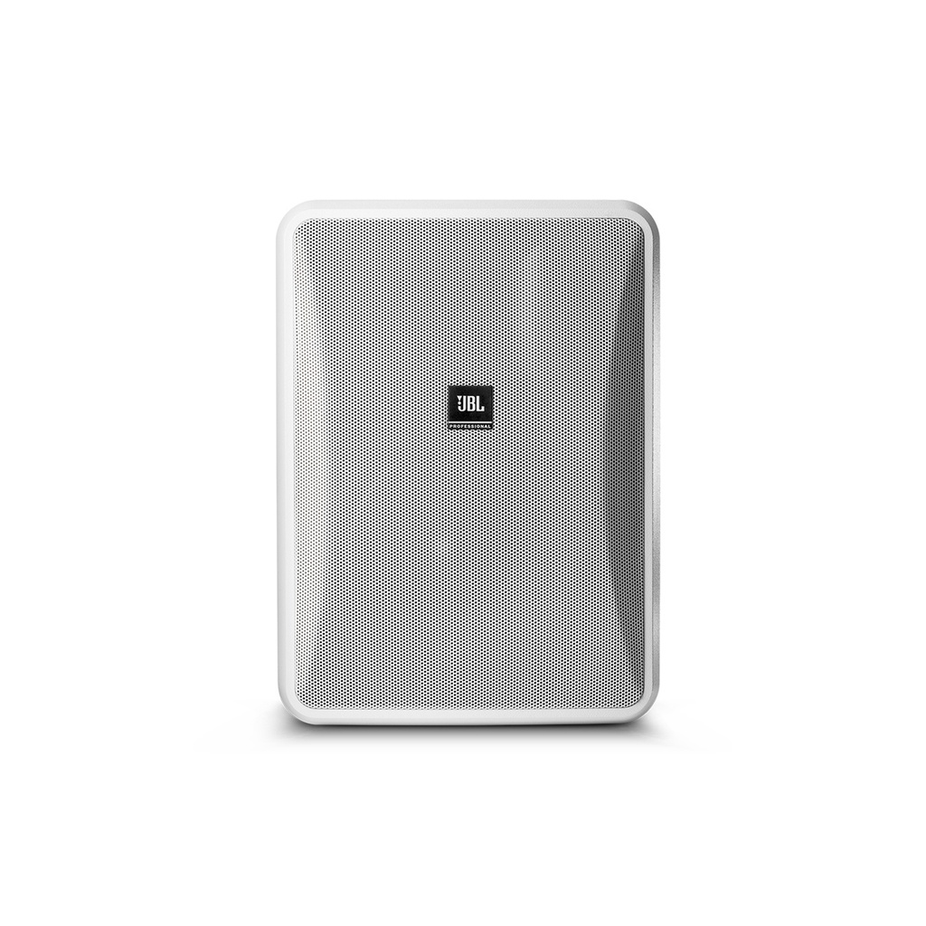 JBL CONTROL28-1-WH 2 Way 240W 8IN Dual Imp Speaker W/brk White