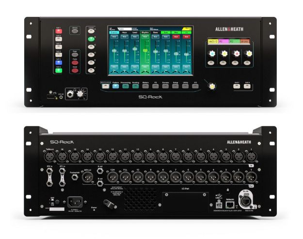 Allen & Heath 48 channel, 96kHz rackmount digital mixer for live sound