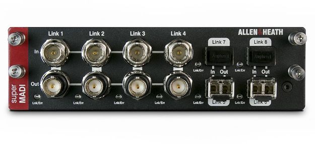 [AHDLSMADI] Allen & Heath Super MADI networking card for dLive