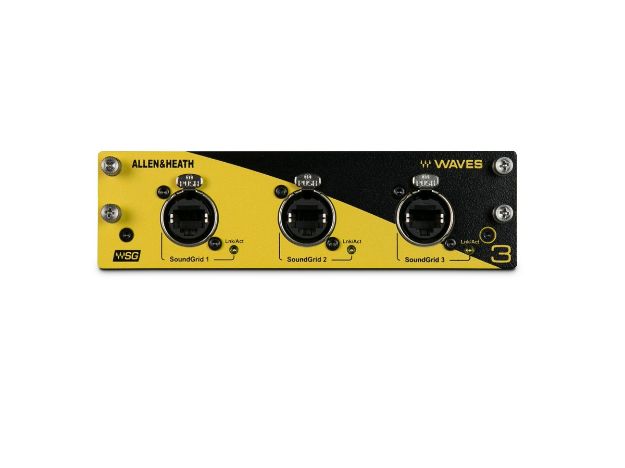 [AHDLWAVES3] Allen & Heath Waves V3 Audio Networking Card
