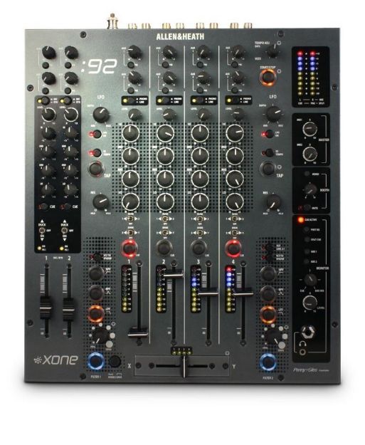 Allen & Heath XONE922 Club+DJ Mixer 4+2 > 2 Talkover XFade VCF+LFO Linear