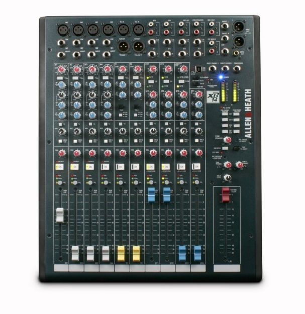 [AHXB14] Allen & Heath XB14 19" Broadcast Mixer 4 Mono+2 Phone+4 Stereo Aux