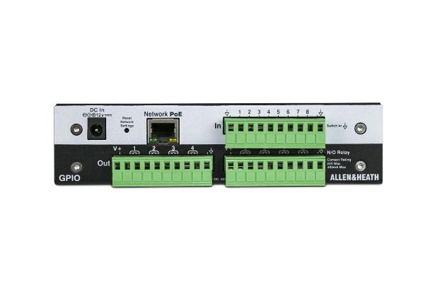 Allen & Heath dLive General purpose I/O interface for remote control