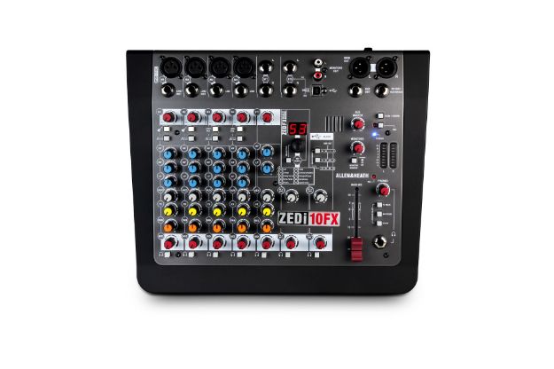 [AHZEDI10FX] Allen & Heath ZEDi 10FX Mixer 4 Mono+2St 1Aux MULTI Track USB Interface