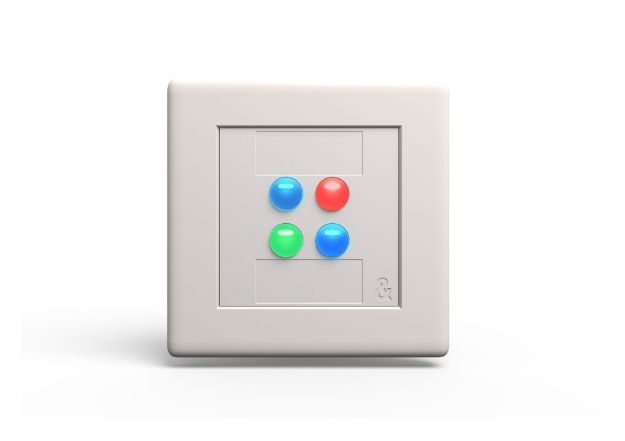 Allen & Heath dLive Remote Four Button Wallplate Controller