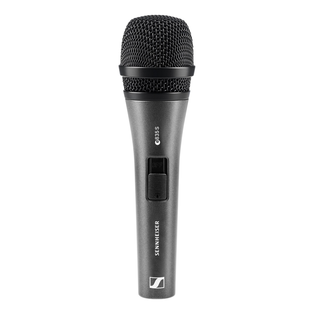 [507359] Sennheiser E835-S Dynamic Vocal Microphone w/Switch (Set of 3)
