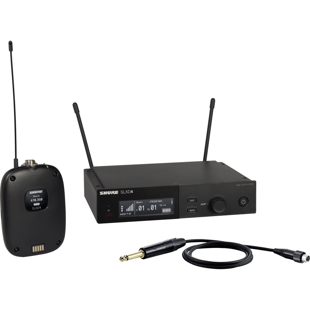Shure SLXD14+ Wireless Bodypack System