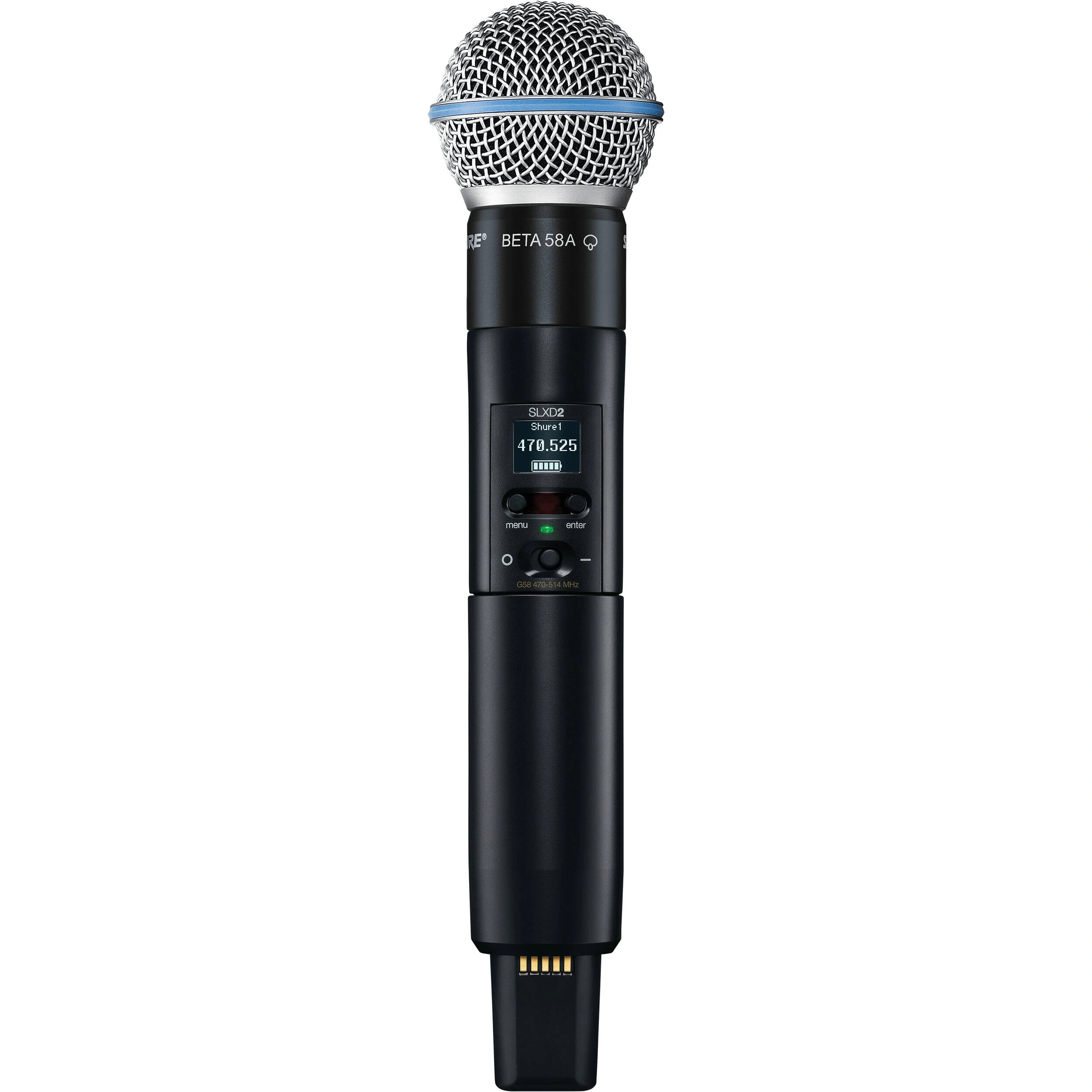 [SLXD2+-BETA58] Shure SLXD2+/B58 Wireless Handheld Microphone Transmitter