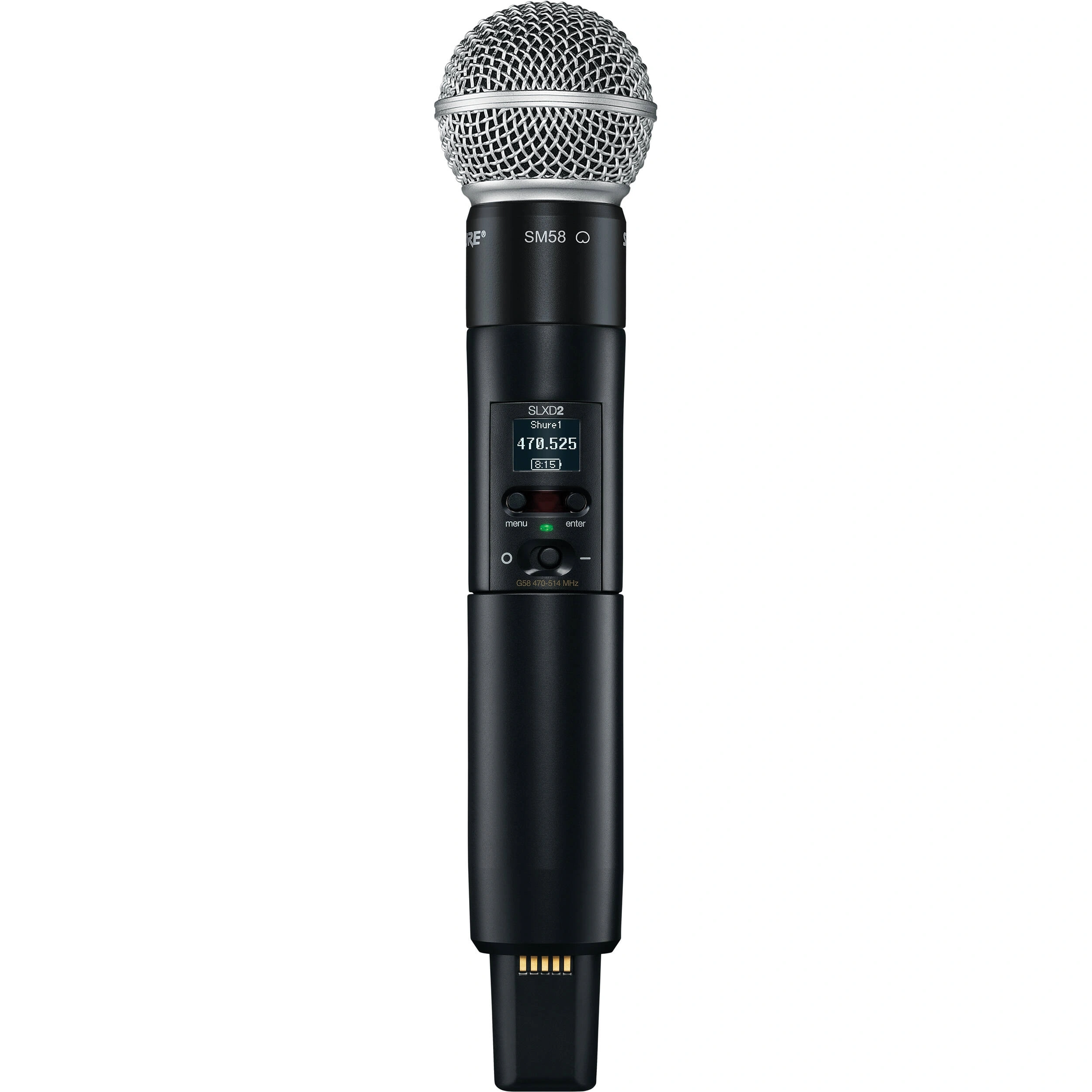 [SLXD2+-SM58] Shure SLXD2+/SM58 Wireless Handheld Microphone Transmitter