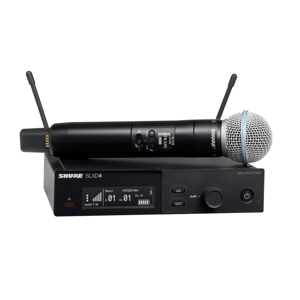 Shure SLXD24+/B58 Wireless Handheld Microphone System