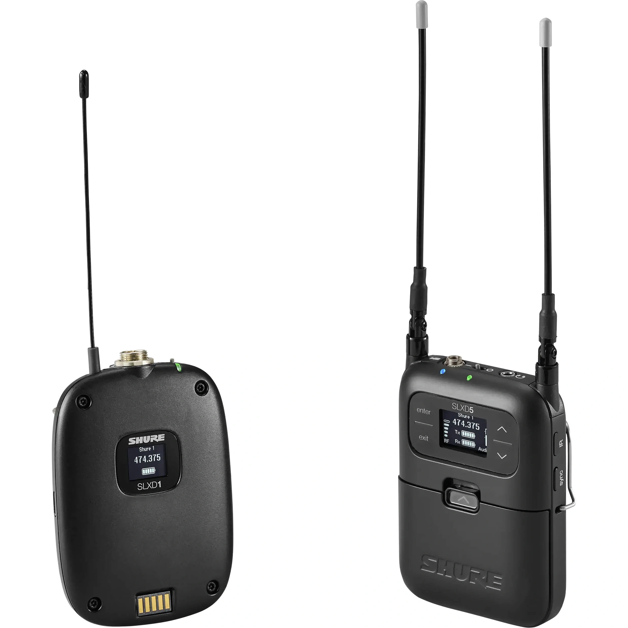 Shure SLXD15+/85M Portable Wireless Bodypack System w/ Lavalier Microphone