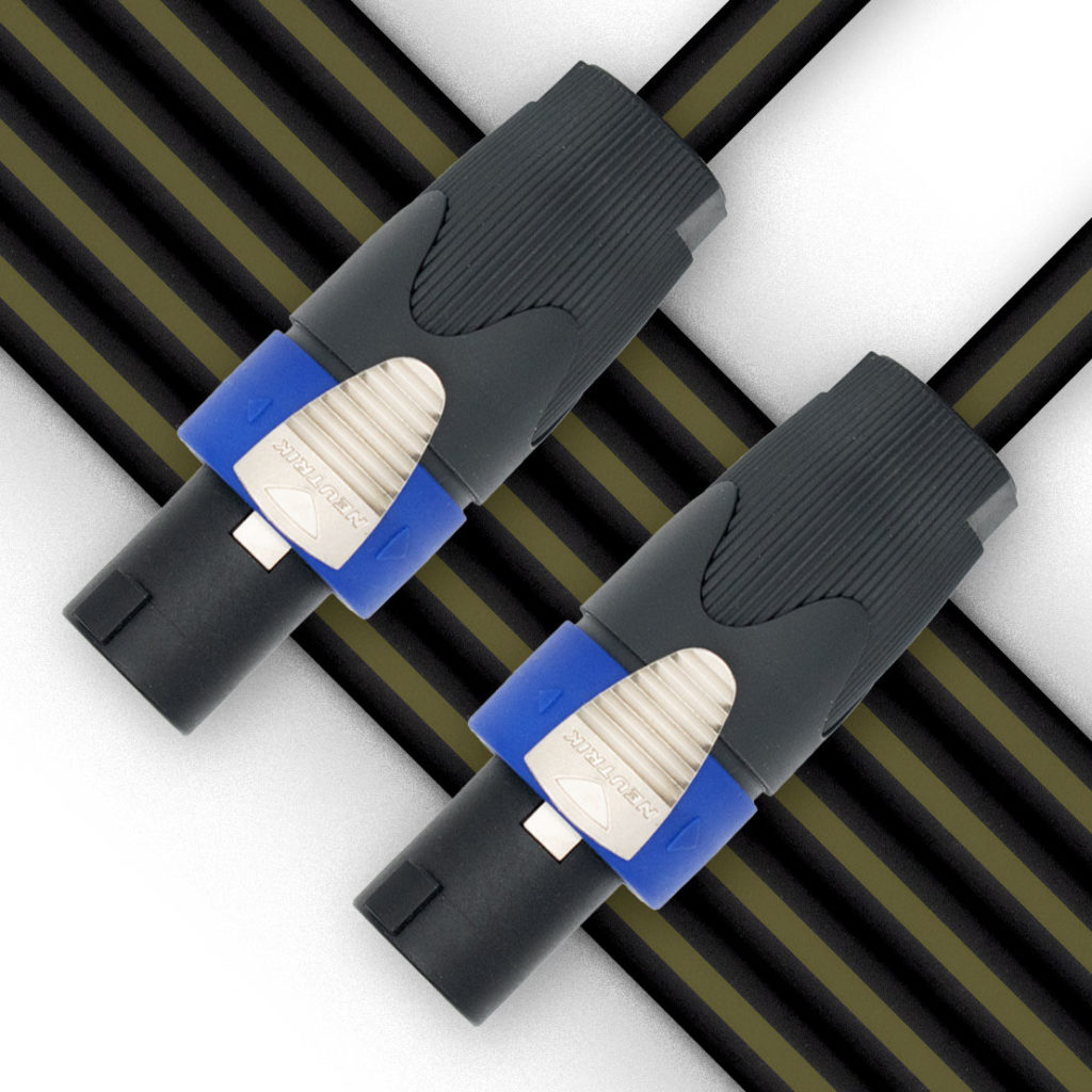 [CBI-SNN142-6-5] CBI Cables - 6.5 Foot (2 Metre) Speaker Cable, Speakon - Speakon
